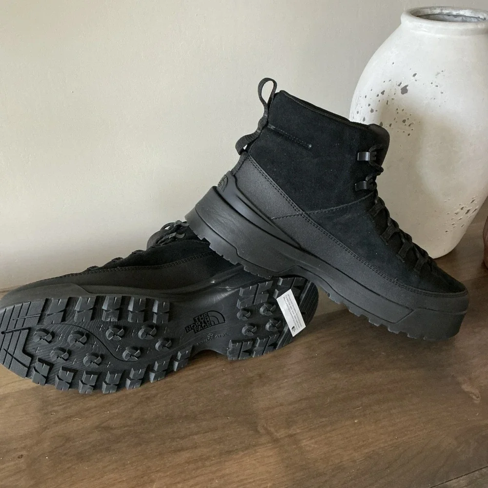 The North Face Glenclyffe Urban Boots Unisex Men's 9.5 Women's 11 Triple Black